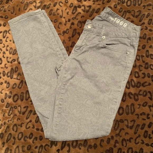 Retro Gap Floral Always Skinny Jeans - Picture 2 of 5